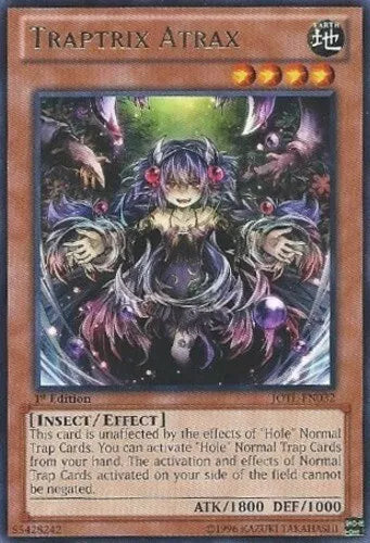 Traptrix Atrax - JOTL-EN032 - Rare - 1st Edition - YuGiOh