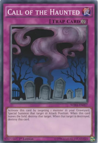 Call of the Haunted - WIRA-EN057 - Common - 1st Edition - YuGiOh