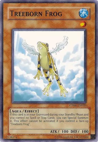 Treeborn Frog - CP04-EN020 - Common - Limited Edition - YuGiOh