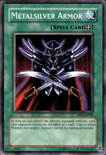 Metalsilver Armor - DR1-EN092 - Common - Unlimited Edition - YuGiOh