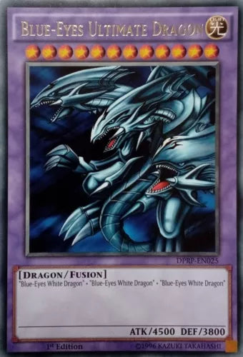 Blue-Eyes Ultimate Dragon - DPRP-EN025 - Rare - 1st Edition - YuGiOh