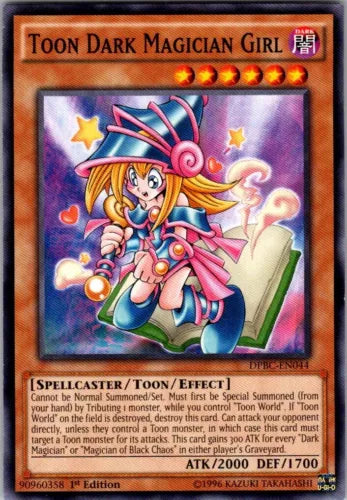 Toon Dark Magician Girl - DPBC-EN044 - Common - 1st Edition - YuGiOh