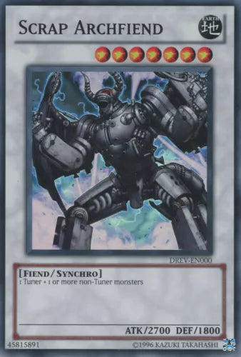 Scrap Archfiend - DREV-EN000 - Super Rare - Unlimited Edition - YuGiOh
