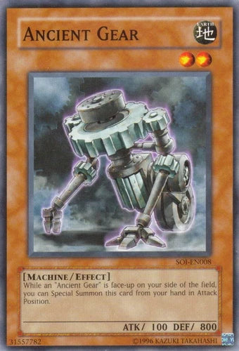 Ancient Gear - SOI-EN008 - Common - Mixed Editions - YuGiOh