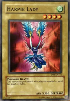 Harpie Lady - DB1-EN145 - Common - Unlimited Edition - YuGiOh