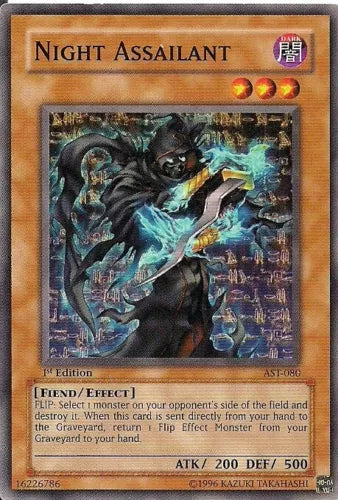 Night Assailant - AST-080 - Common - Unlimited Edition - YuGiOh