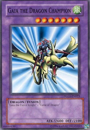 Gaia the Dragon Champion - DLG1-EN023 - Common - Unlimited Edition - YuGiOh