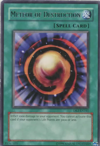 Meteor of Destruction - DR3-EN161 - Rare - Unlimited Edition - YuGiOh