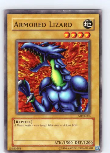 Armored Lizard - MRD-005 - Common - Unlimited Edition - YuGiOh