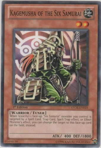 Kagemusha of the Six Samurai - STOR-EN025 - Common - Mixed Editions - YuGiOh