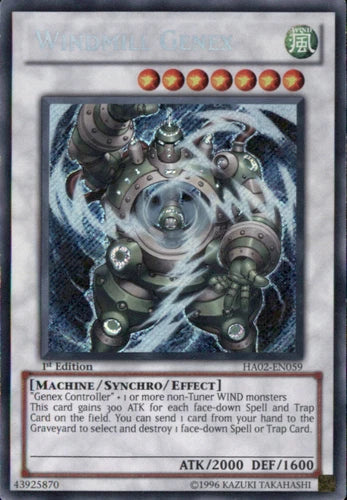 Windmill Genex - HA02-EN059 - Secret Rare - Unlimited Edition - YuGiOh