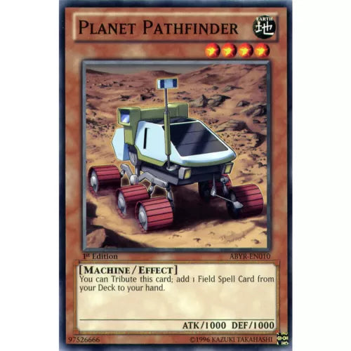 Planet Pathfinder - ABYR-EN010 - Common - Unlimited Edition - YuGiOh