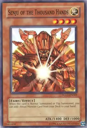 Senju of the Thousand Hands - DLG1-EN069 - Common - Unlimited Edition YuGiOh LP