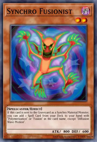 Synchro Fusionist - DREV-EN035 - Rare - 1st Edition - YuGiOh
