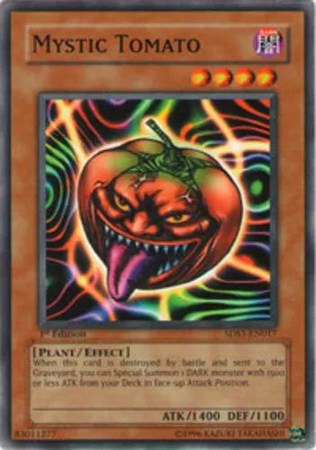 Mystic Tomato - 5DS1-EN017 - Common - 1st Edition - YuGiOh