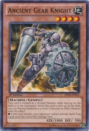 Ancient Gear Knight - BP02-EN056 - Common - 1st Edition - YuGiOh