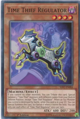 Time Thief Regulator - SAST-EN084 - Common - Mixed Editions - YuGiOh