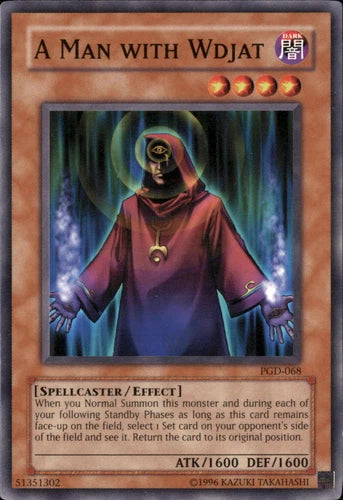 A Man with Wdjat - PGD-068 - Common - Unlimited Edition - YuGiOh LP