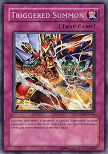 Triggered Summon - FOTB-EN046 - Rare - Mixed Editions - YuGiOh