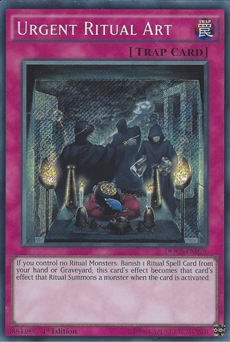 Urgent Ritual Art - DOCS-EN078 - Secret Rare - UNL Edition - YuGiOh