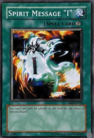 Spirit Message "I" - DB2-EN022 - Common - Unlimited Edition - YuGiOh