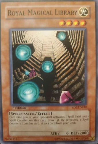 Royal Magical Library - SD6-EN010 - Common - 1st Edition - YuGiOh