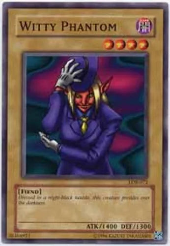 Witty Phantom - LOB-072 - Common - Unlimited Edition - YuGiOh
