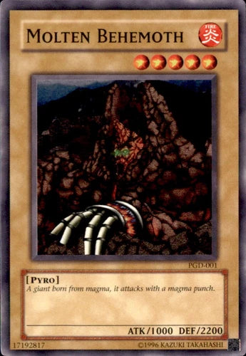 Molten Behemoth - PGD-001 - Common - Mixed Editions - YuGiOh LP