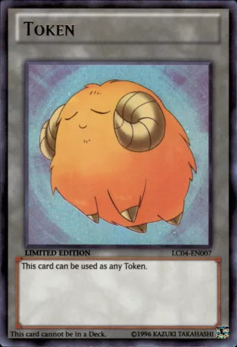 Yellow Sheep Token - LC04-EN007 - Ultra Rare - Limited Edition - YuGiOh LP