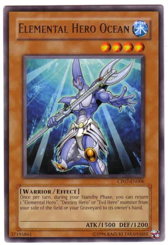 Elemental Hero Ocean - CP07-EN006 - Rare - Unlimited Edition - YuGiOh