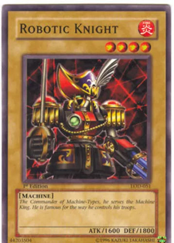 Robotic Knight - LOD-051 - Common - Unlimited Edition - YuGiOh LP