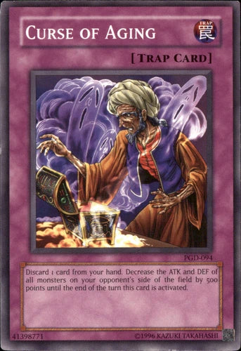Curse of Aging - PGD-094 - Common - Unlimited Edition - YuGiOh LP