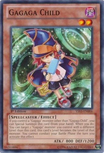 Gagaga Child - YS13-EN006 - Common - 1st Edition - YuGiOh