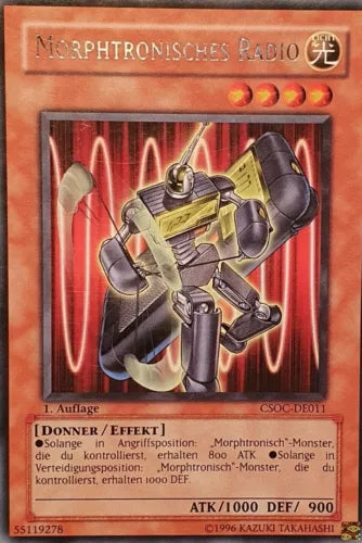 Morphtronic Radion - CSOC-EN011 - Rare - Unlimited Edition - YuGiOh