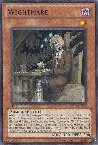 Wightmare - STBL-EN035 - Common - 1st Edition - YuGiOh