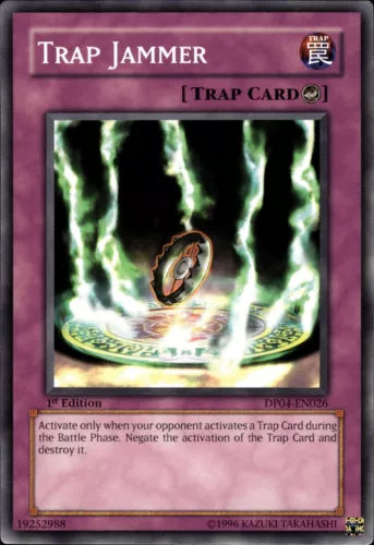 Trap Jammer - DP04-EN026 - Common - 1st Edition - YuGiOh