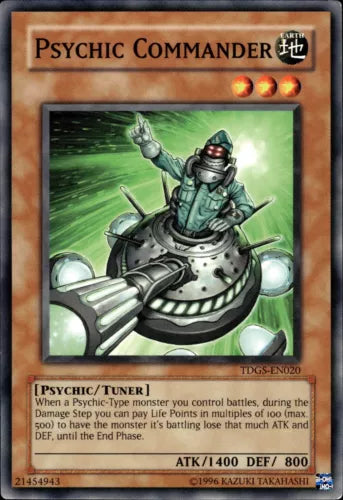 Psychic Commander - TDGS-EN020 - Common - Mixed Editions - YuGiOh