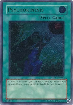 Psychokinesis - CSOC-EN056 - Ultimate Rare - Unlimited Edition - YuGiOh