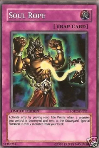 Soul Rope - LODT-ENSE2 - Super Rare - Limited Edition - YuGiOh