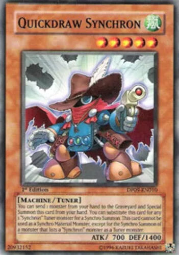 Quickdraw Synchron - DP09-EN010 - Common - Unlimited Edition - YuGiOh
