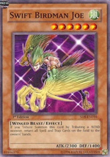 Swift Birdman Joe - SD8-EN016 - Common - Mixed Editions - YuGiOh