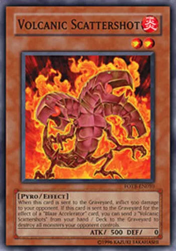 Volcanic Scattershot - FOTB-EN010 - Common - Mixed Editions - YuGiOh