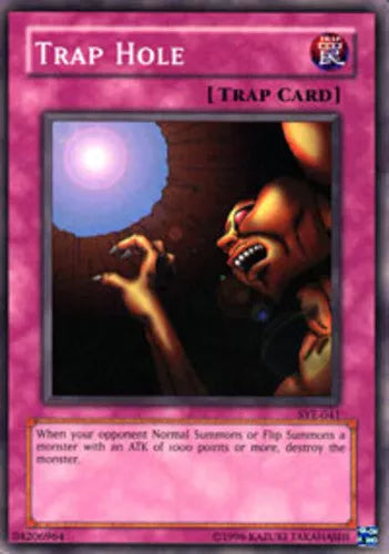 Trap Hole - SYE-041 - Common - Unlimited Edition - YuGiOh LP