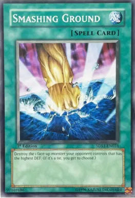 Smashing Ground - 5DS1-EN024 - Common - 1st Edition - YuGiOh