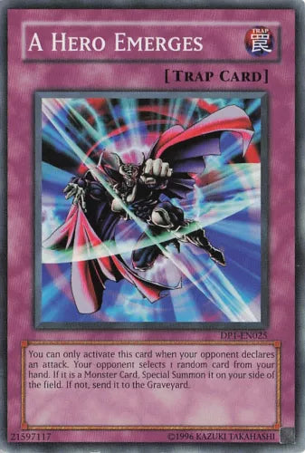 A Hero Emerges - DP1-EN025 - Common - Unlimited Edition - YuGiOh