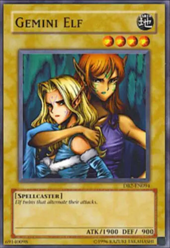 Gemini Elf - DB2-EN094 - Common - Unlimited Edition - YuGiOh