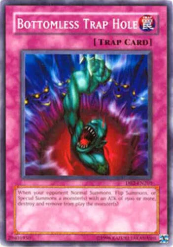 Bottomless Trap Hole - DB2-EN201 - Common - Unlimited Edition - YuGiOh