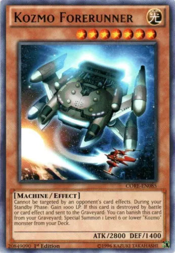 Kozmo Forerunner - CORE-EN085 - Rare - 1st Edition - YuGiOh
