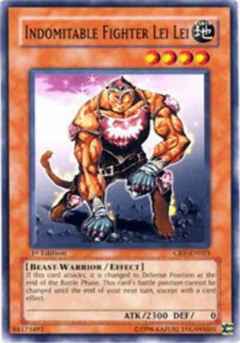 Indomitable Fighter Lei Lei - CRV-EN023 - Common - 1st Edition - YuGiOh