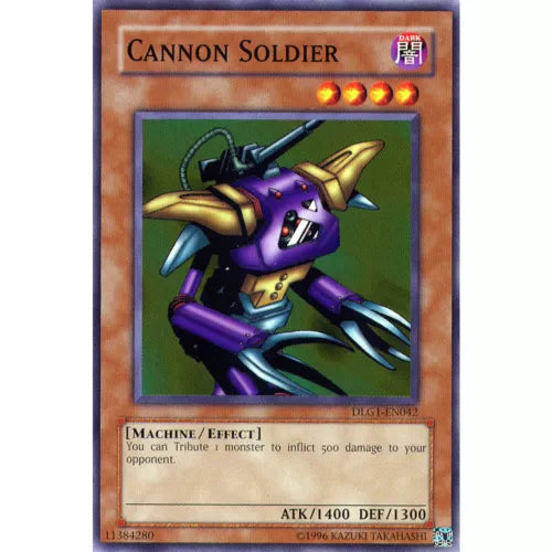 Cannon Soldier - DLG1-EN042 - Common - Unlimited Edition - YuGiOh